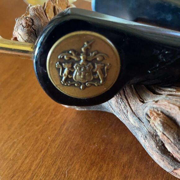 Rare black & brass vintage ice tongs - Picture 3 of 5